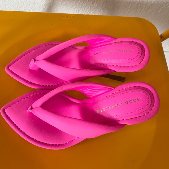 Good american clear heel sandals - Picture 4 of 7